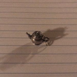 Sterling silver teapot charm